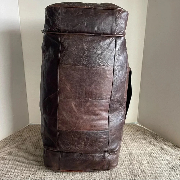 LEATHER SIDE POCKET DUFFEL - Picture 11 of 16